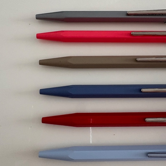 6 X CARAN d'ACHE 849 Ballpoint Pens - Picture 6 of 9